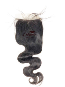 Wavy Silk Closure 4 by 4